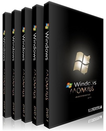 m0nkrus x86-x64 System Boot DVD 13.0 (Windows от 98 до 2011)