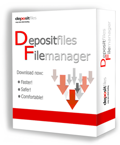 DepositFiles Filemanager (версия 0.9.8.107) - Последняя версия